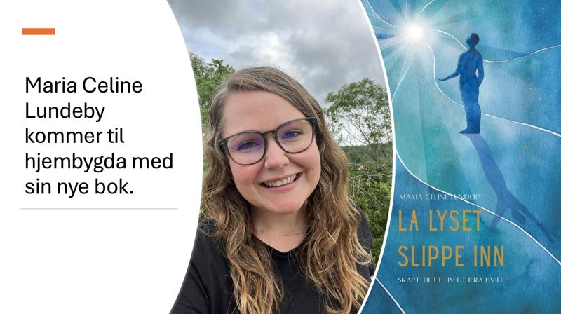 Kommer til hjembygda med sin nye bok