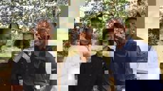 TRAUMEBEHANDLING: Yonathan, Simret og Abraham er et godt team som ledet kurset i traumebehandling profesjonelt med mye variasjon. Foto: NMS