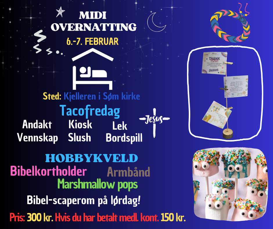 MIDI-overnatting 2026