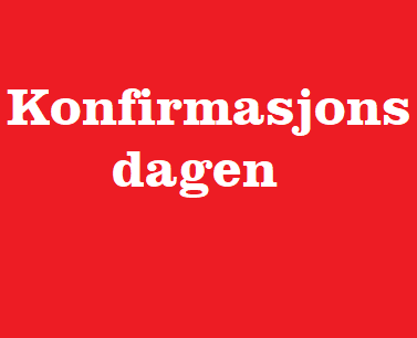 Konfirmasjonsdagen