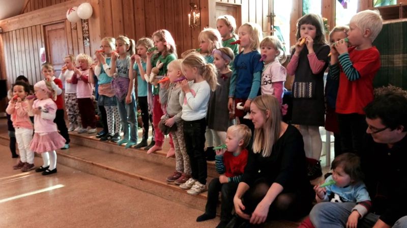 Velkommen til høsttakkefest og 4-årsklubb