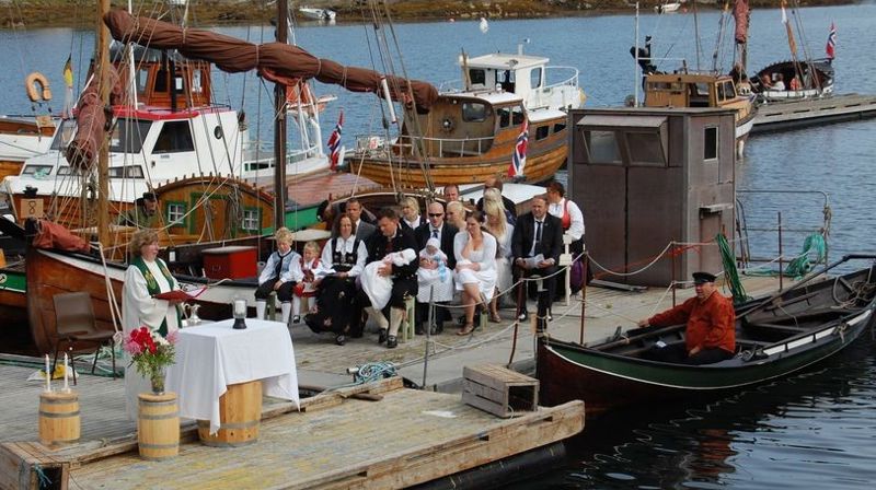 Friluftsgudstjeneste i Lysøysund