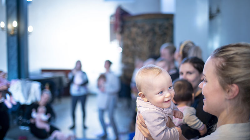 Babysang på Frogner menighetshus