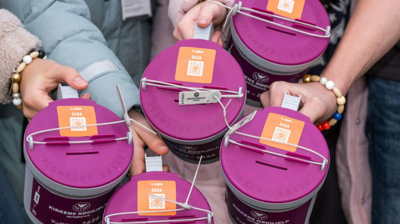 Tirsdag 8. april samler konfirmantene inn penger til årets fasteaksjon. Foto: Kirkens Nødhjelp