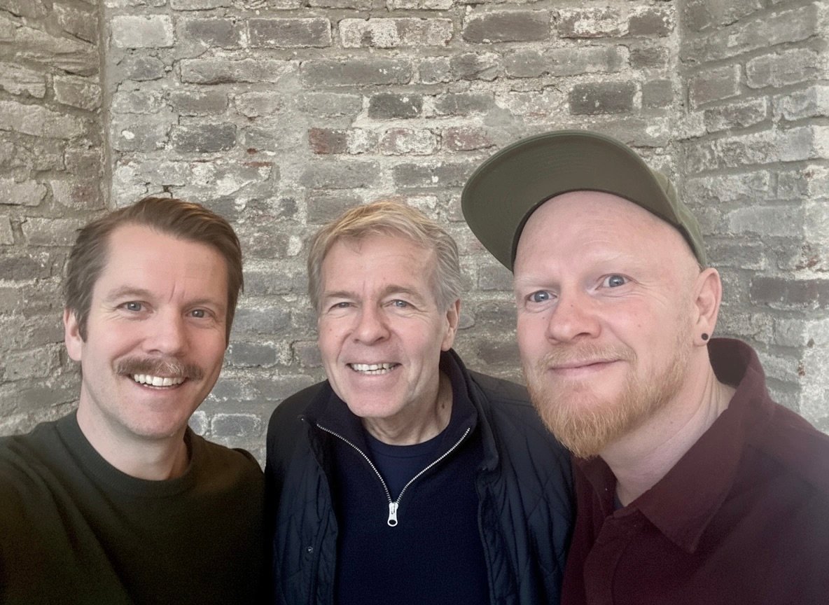 Tre karer: Thor-Erik Fjellvang, Per Arne Dahl og Lewi Bergrud