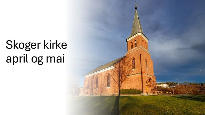 April og mai i Skoger kirke