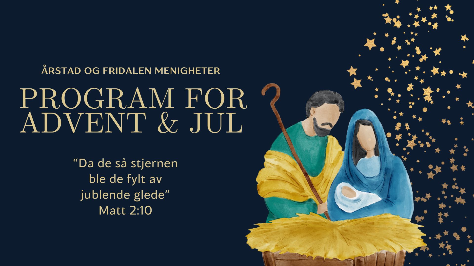 Program for advent og jul i Årstad og Fridalen