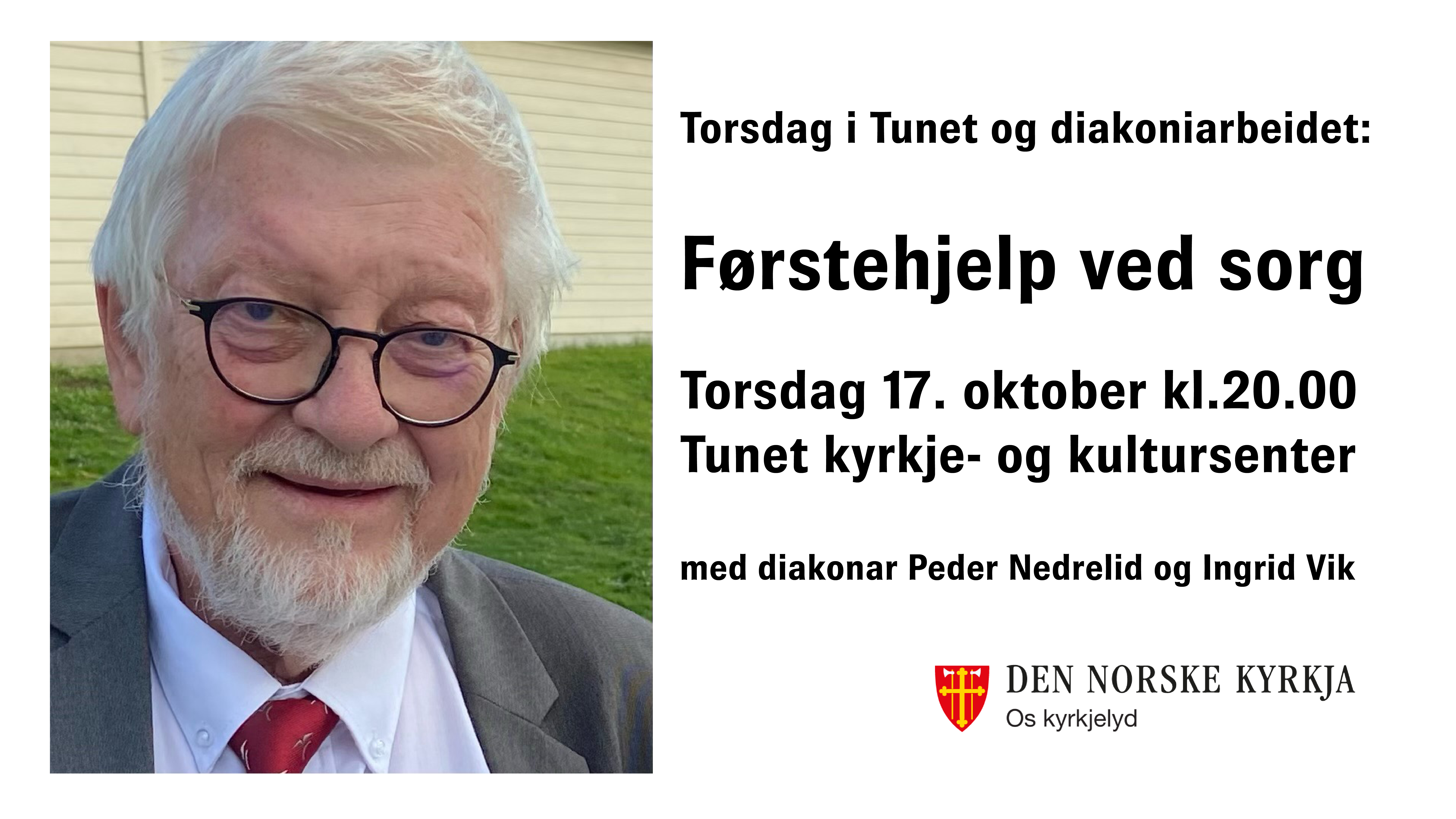 Torsdag i Tunet: Førstehjelp ved sorg