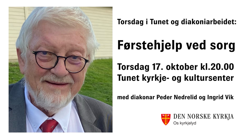 Torsdag i Tunet: Førstehjelp ved sorg