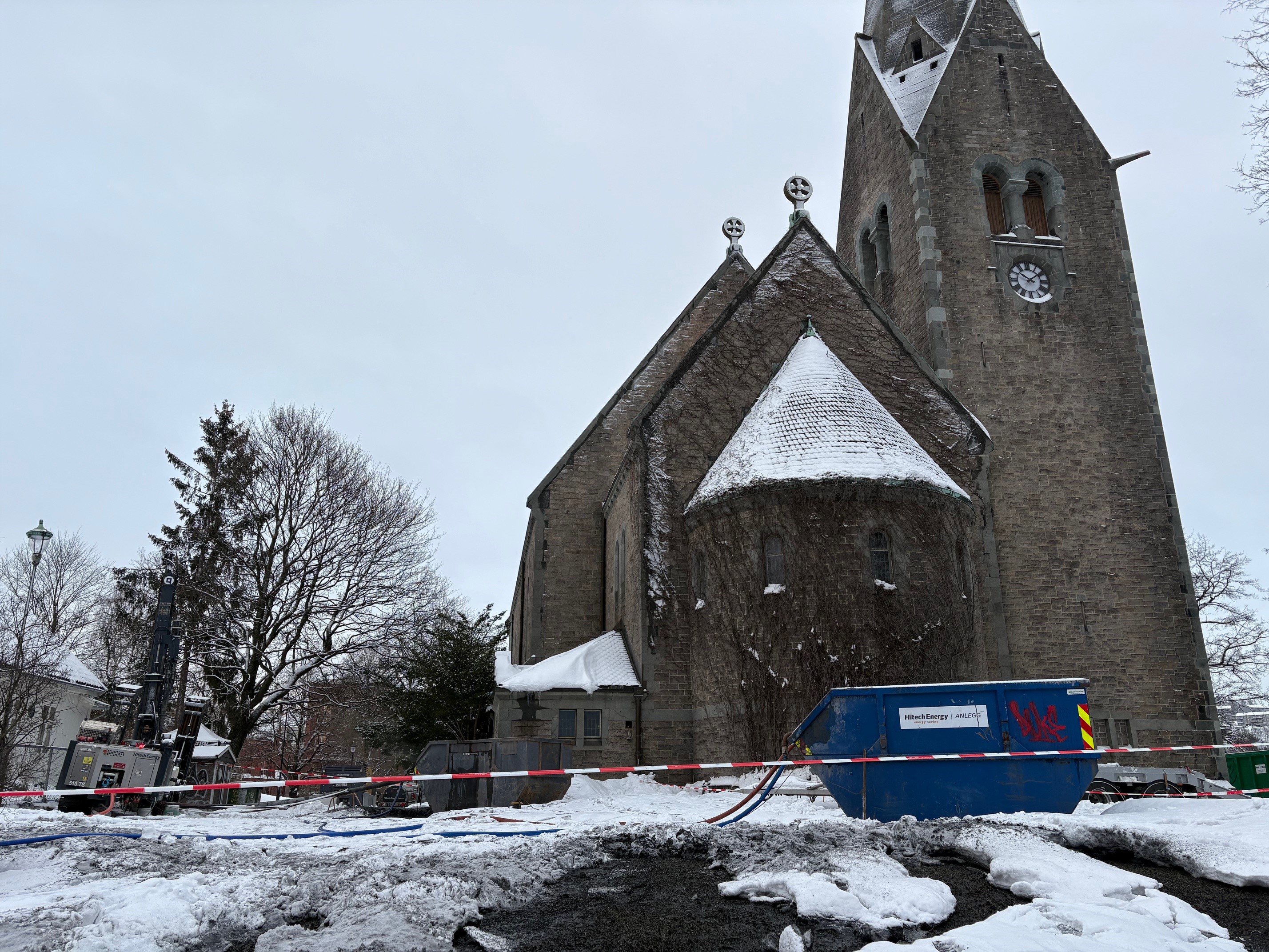 Viktig informasjon: Arbeid ved Vålerenga kirke