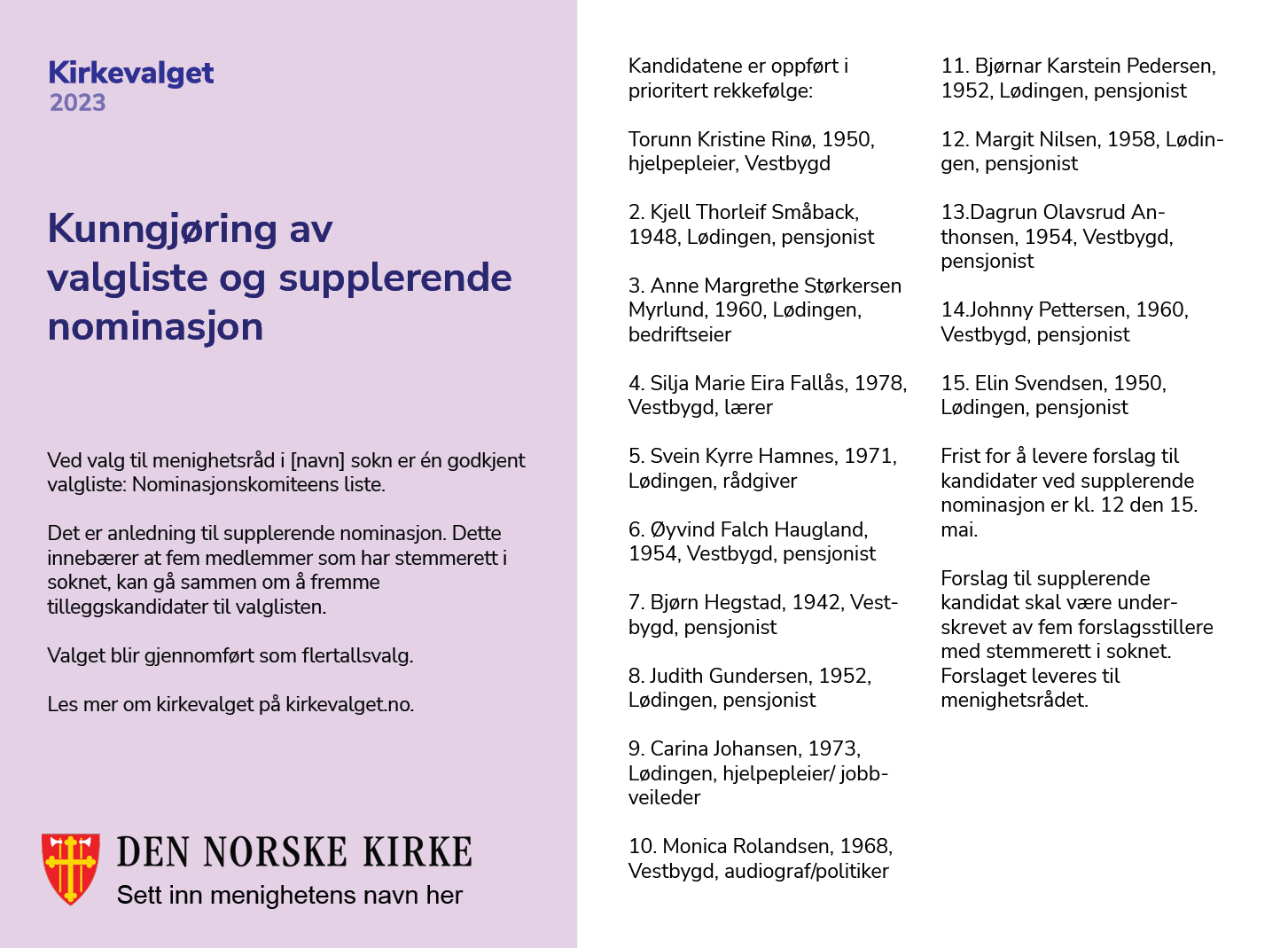 Kirkevalget