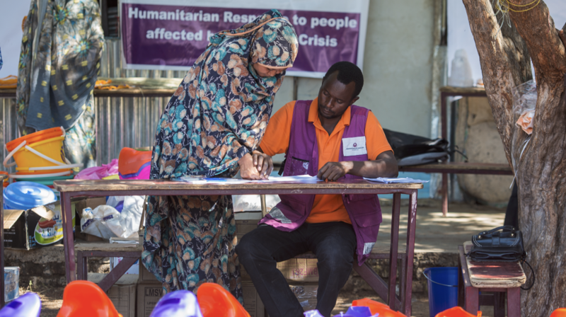 Fra Kirkens Nødhjelps arbeid i Sudan. Foto: Kirkens Nødhjelp.