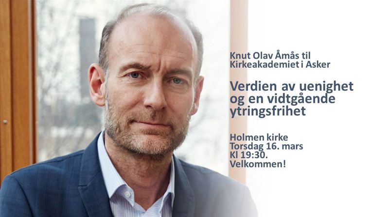 Knut Olav Åmås, direktør i Fritt ord. Foto: Birgit Solhaug