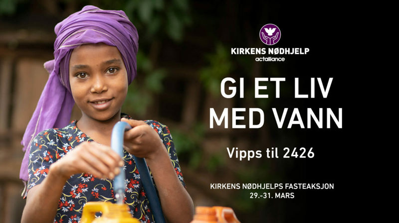 Kila henter vann fra brønnen Kirkens Nødhjelp har boret i landsbyen Beseko Ilala i Etiopia.