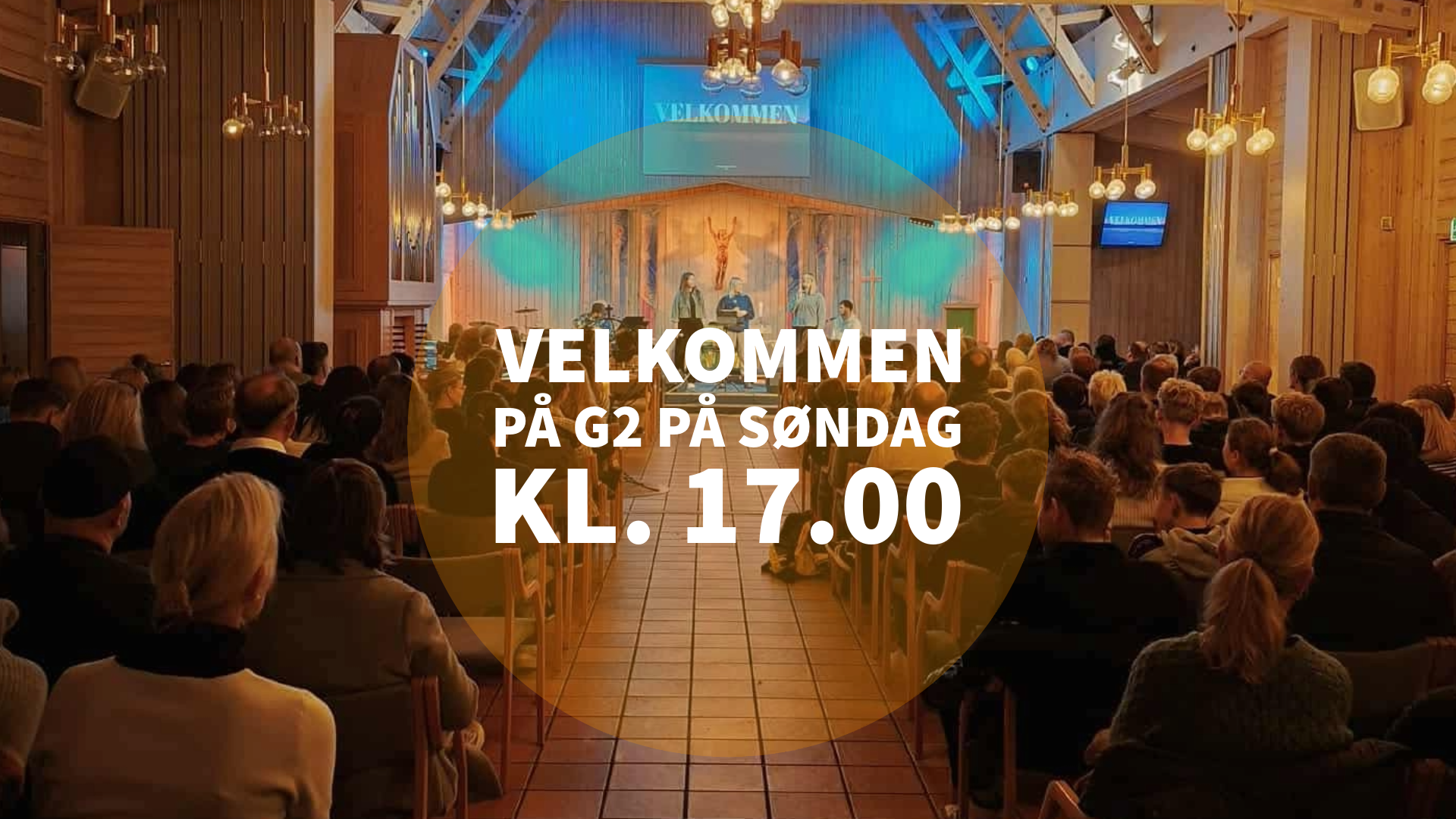 Velkommen til G2-gudstjeneste!