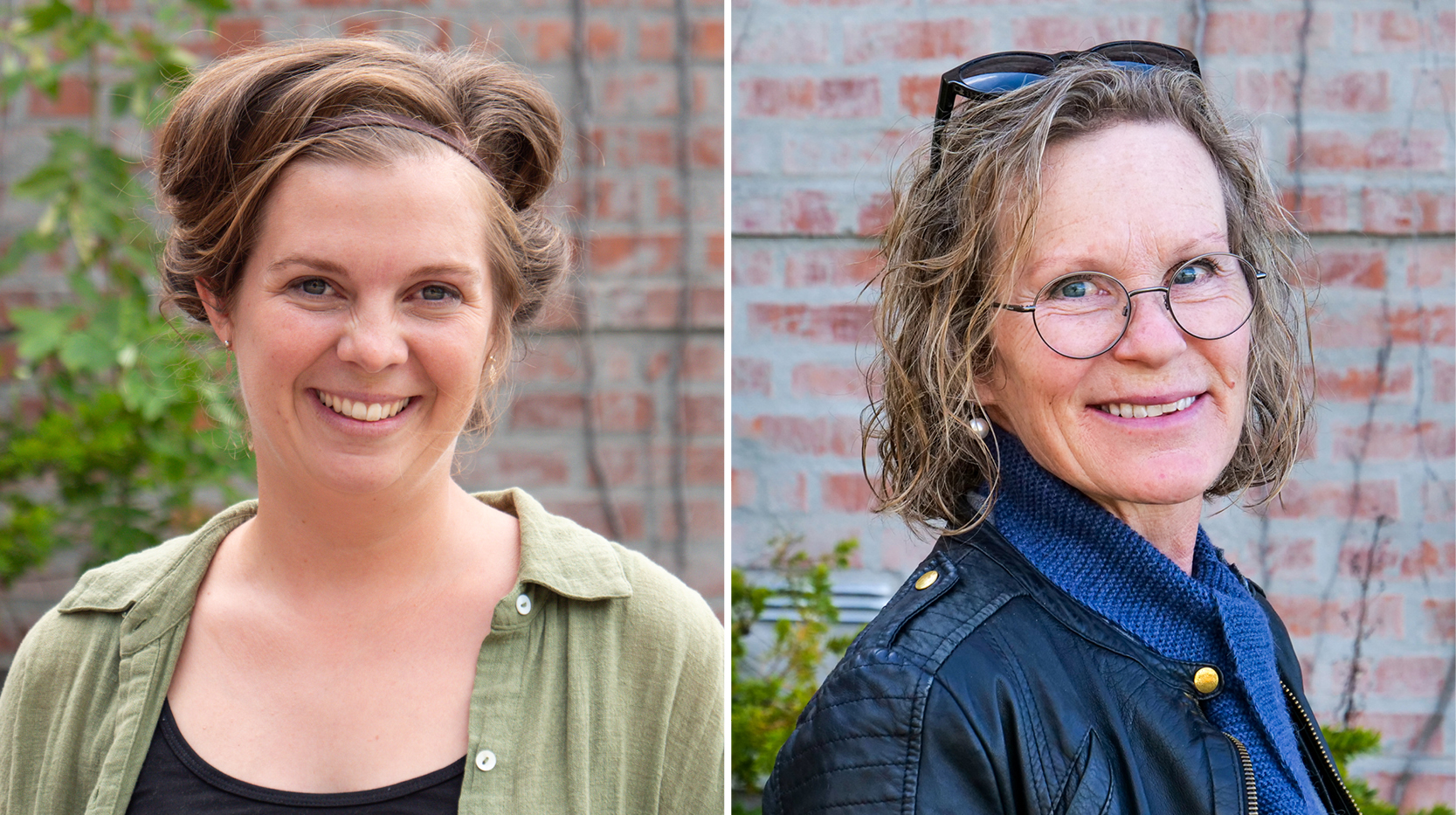 Fra venstre: Kapellan Caroline Lygre & Turid Njølstad