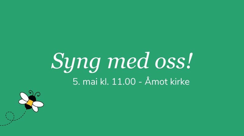 Syng med oss!