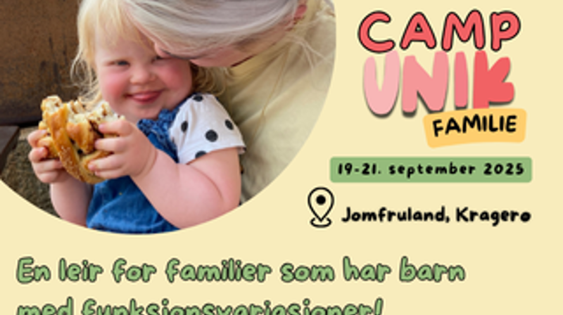 Camp unik 2025 - Bli med til Jomfruland i September