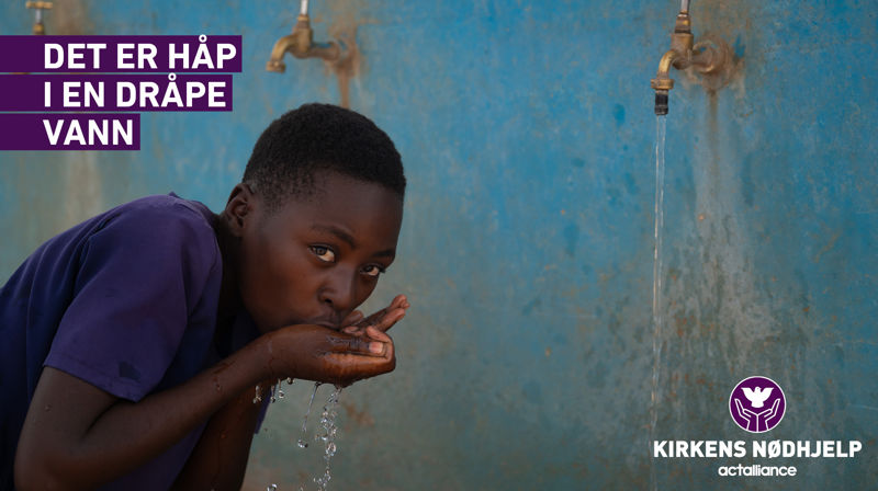 Håp i en dråpe vann