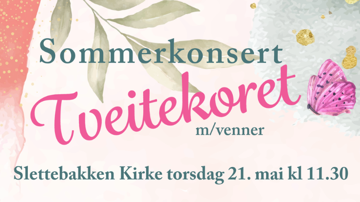 Tveitekorets sommerkonsert