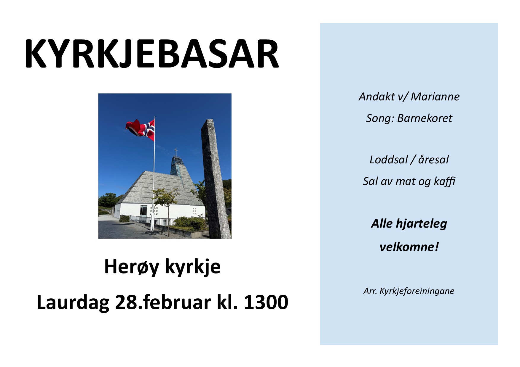 Kyrkjebasar, Herøy kyrkje