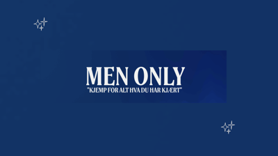 Men only med foredrag av Palle Ydstebø
