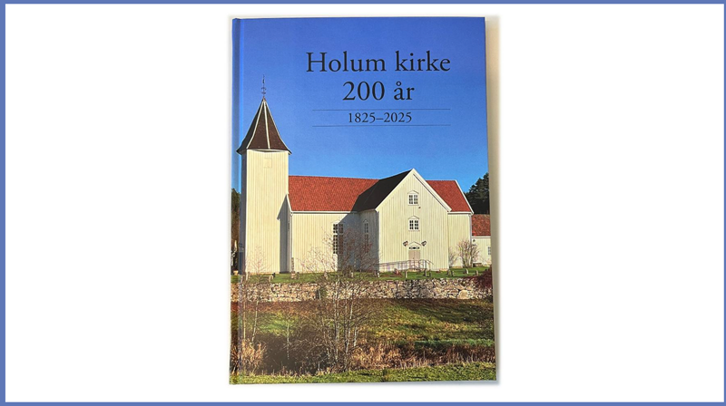 Vi har jubileumsboken - Holum kirke 200 år