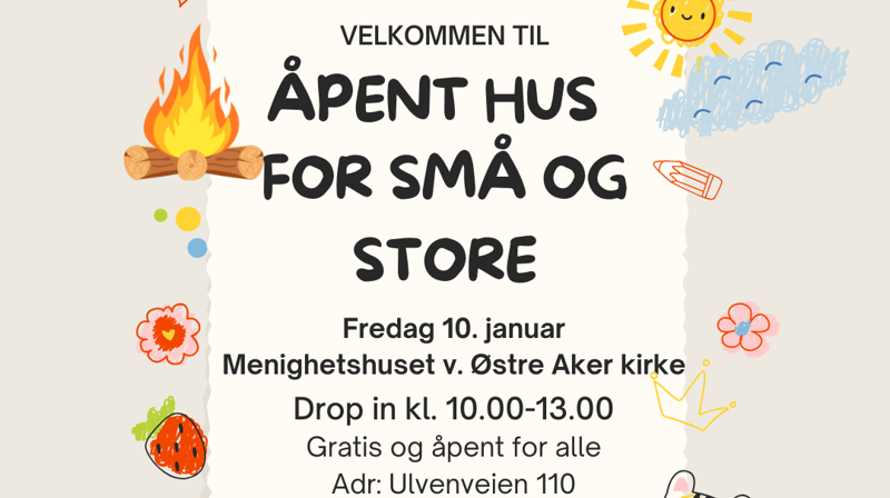 Åpent hus for små og store i Østre Aker!