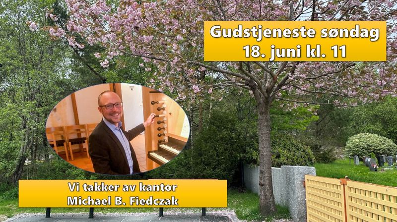 Gudstjeneste 18. juni