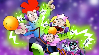 Illustrasjon av barneaktiviteter på Mari-klubben