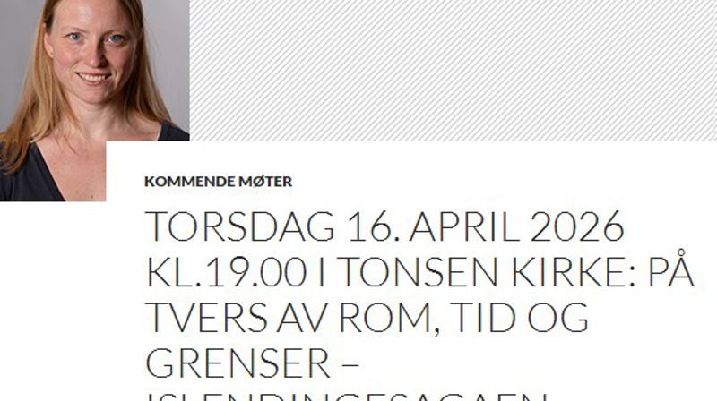 På tvers av tid og rom - Islendingesagaen