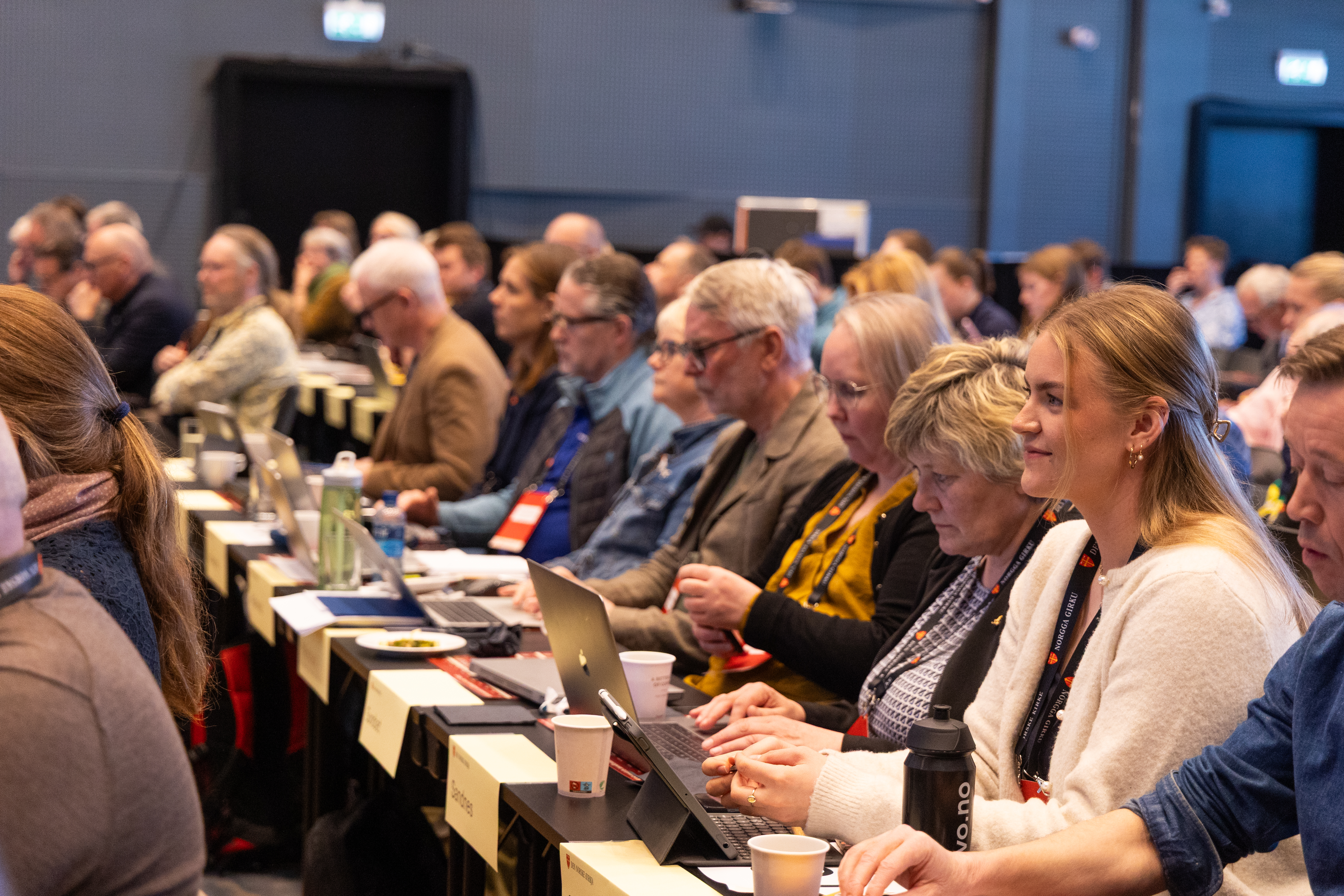 Plenumssalen kirkemøtet 2025 - Foto: Den norske kirke