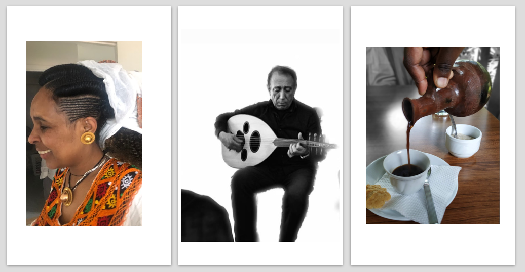 Bildet av Elsa Kiors Beraki og Shwan Wahed. Foto av Shwan: Tori Halvorsen. 