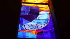 Båten går igjen i glasskunsten i Søm kirke