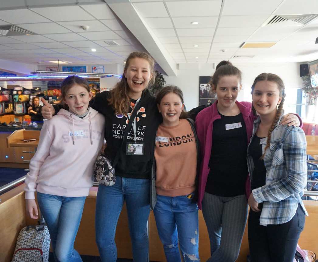 Ungdommer som er med i kirkens virksomhet. Foto: NMS