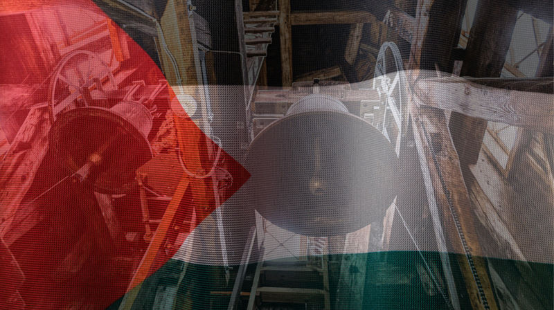 Kirkeklokkene ringer for Gaza