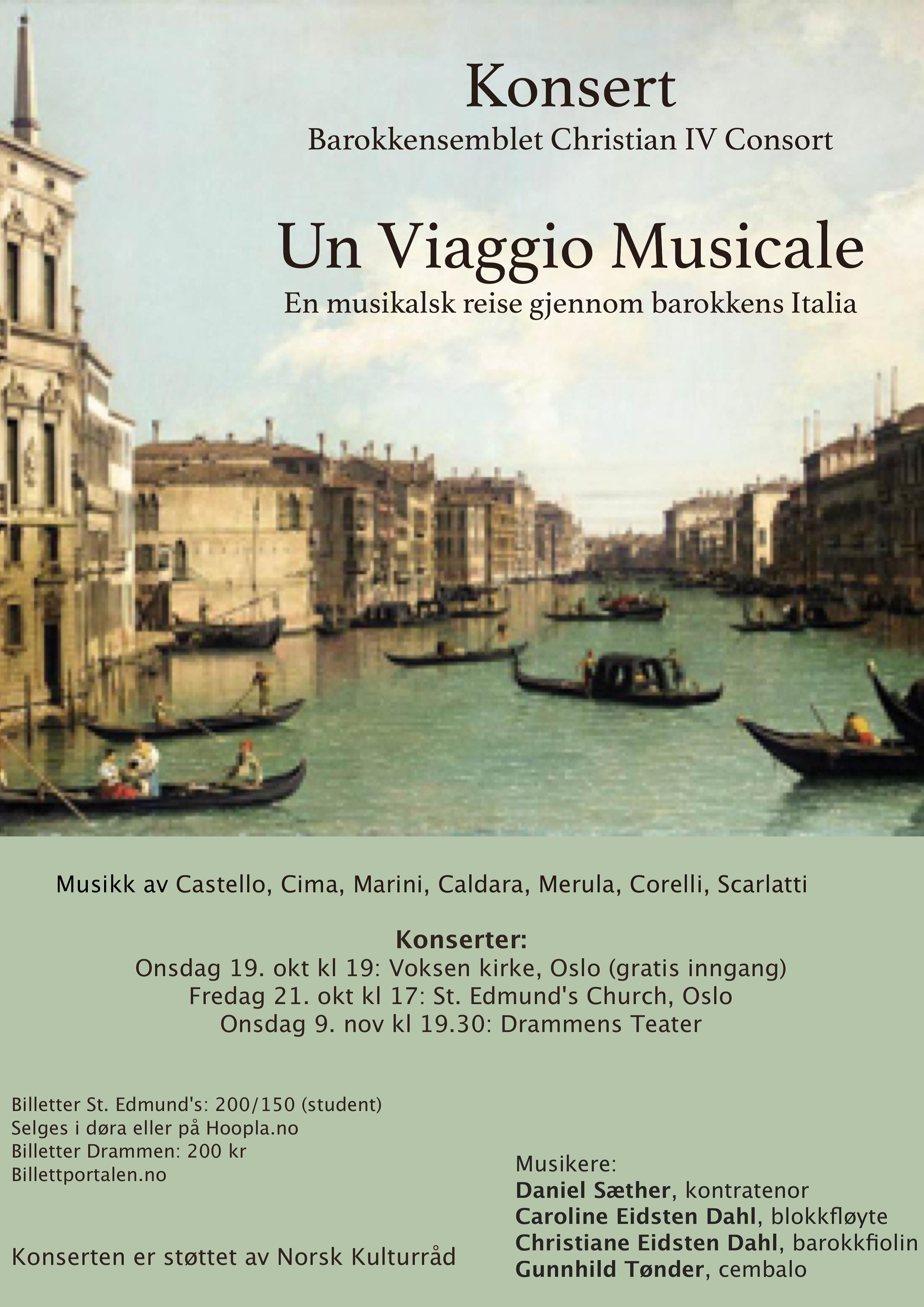 Konsert 19.10 kl. 19