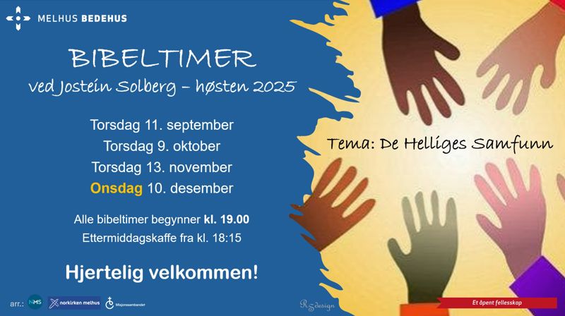 De Helliges samfunn - bibeltimer
