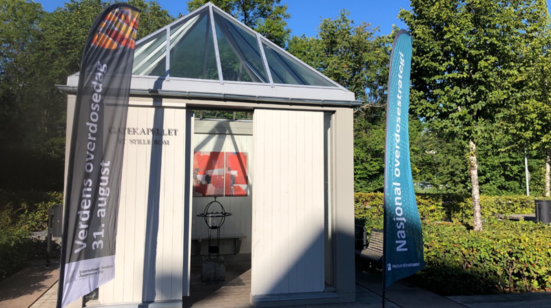 Gudstjeneste på Overdosedagen 31. august