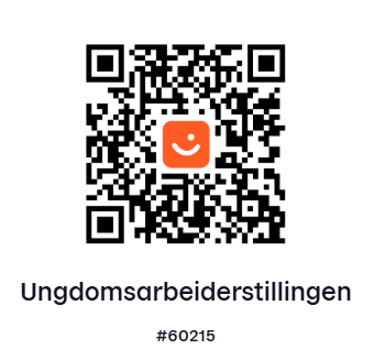 QR Kode Vipps - Ungdomsarbeiderstillingen