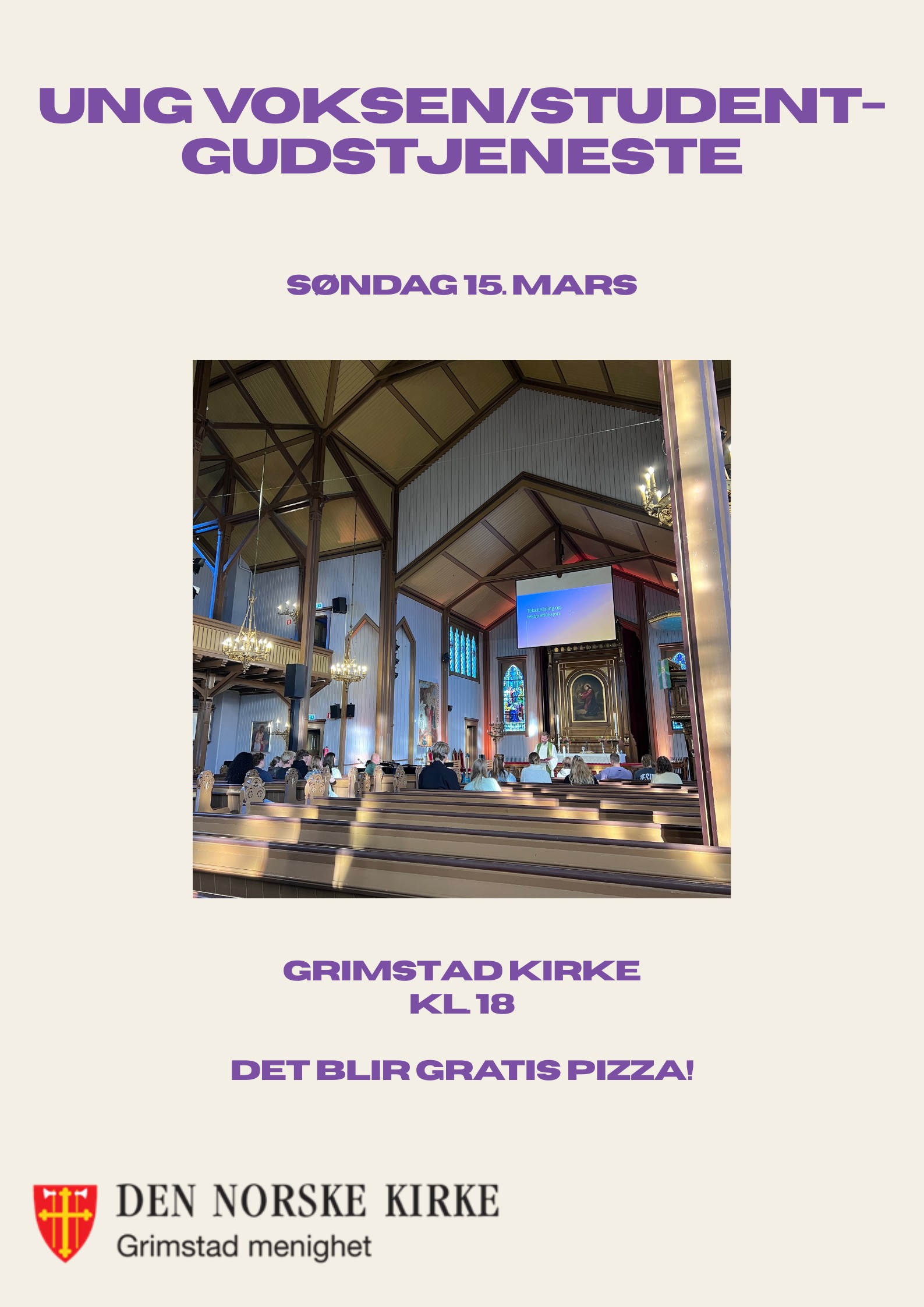 Ung voksen/studentgudstjeneste