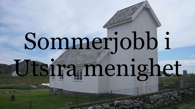Sommerjobb i Utsira menighet