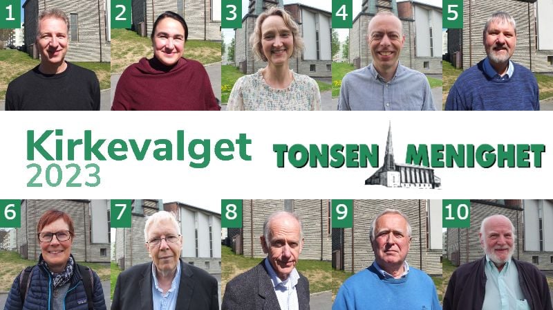 Møt kandidatene til menighetsrådsvalget