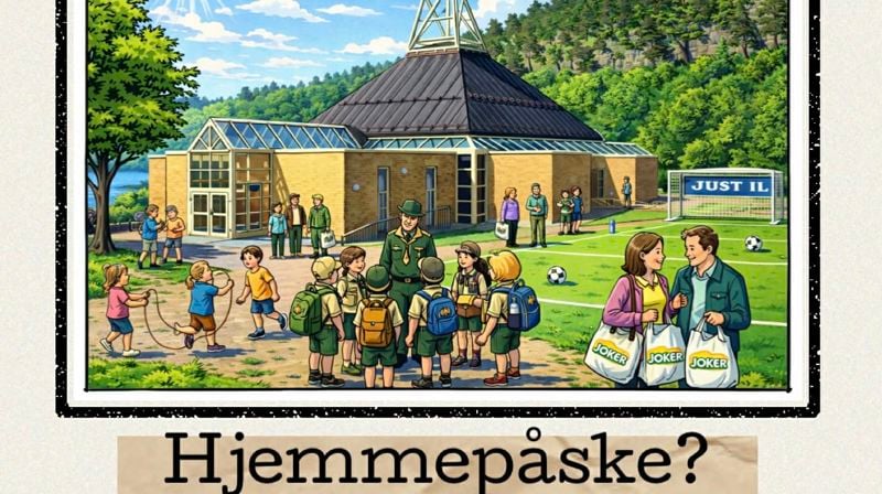 Bli med på påskerebus i Justvik