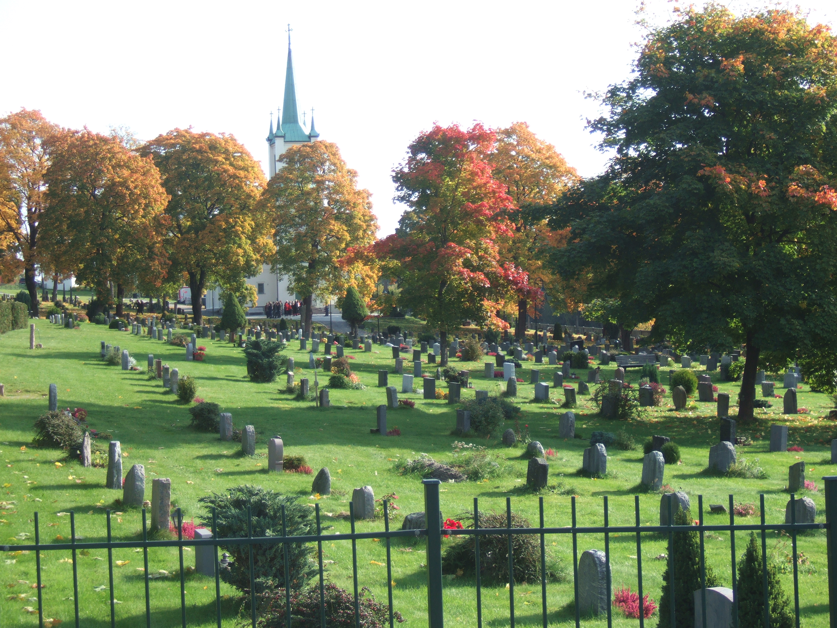 Kirkegården i Nedre Eiker