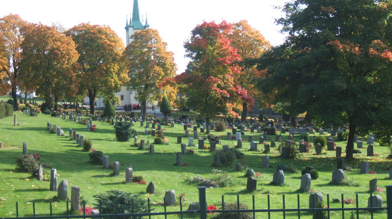 Kirkegården i Nedre Eiker