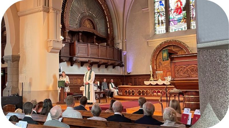 🌟 Kapellan Benjamin Isachsen innsatt i tjeneste