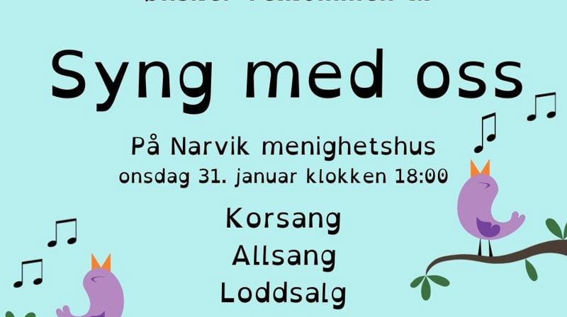 Syng med oss