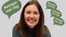 Sosionom og diakonimedarbeider i Drøbak og Frogn menighet Helena Tomter