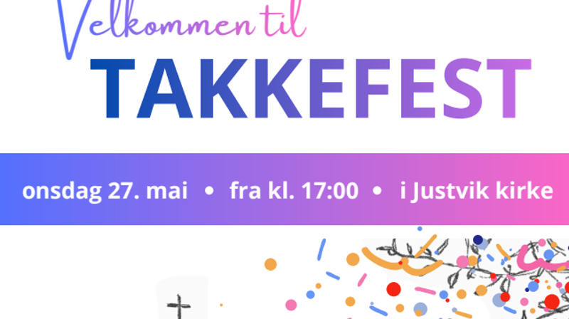 "Med hjerte for Justvik kirke" inviterer til fest!